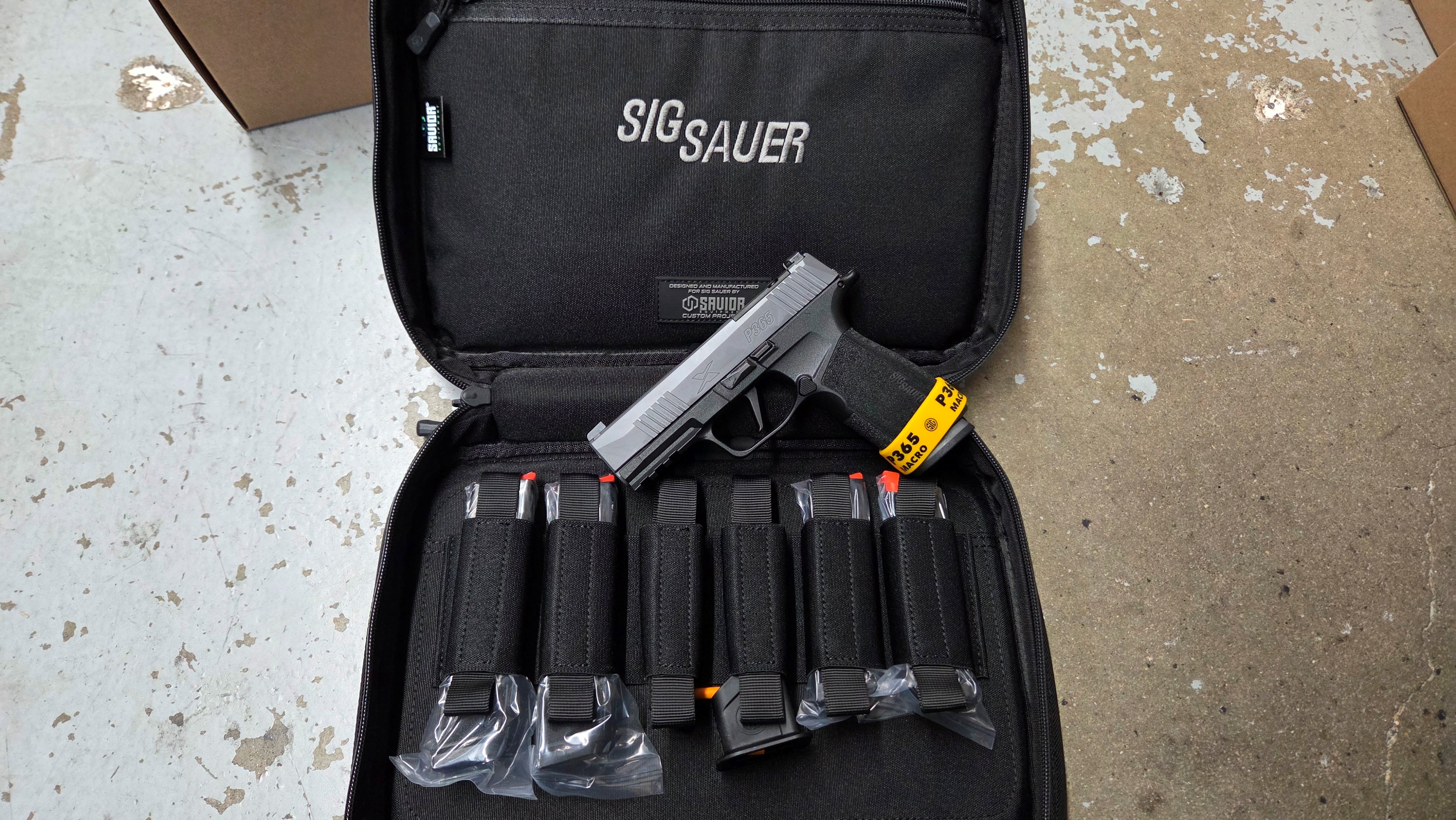 Sig Sauer P365 X-Macro Gray TACPRO, 9mm, 3.7", 17/21rd-img-0