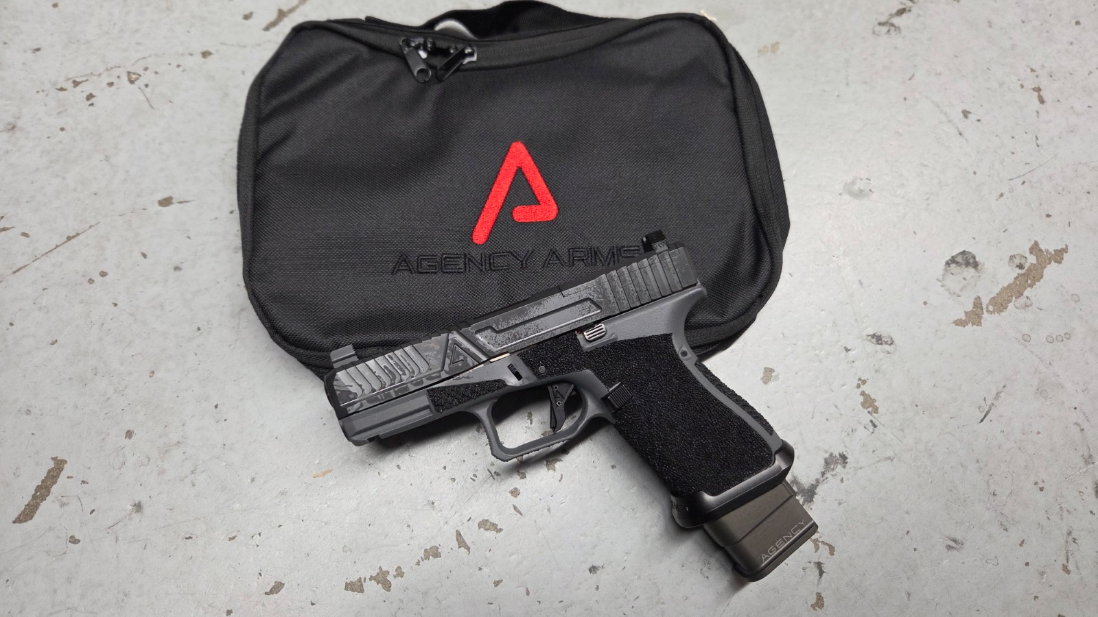 Agency Arms Glock 19 V Gavel Gray PVD Extended Mags 9mm-img-0