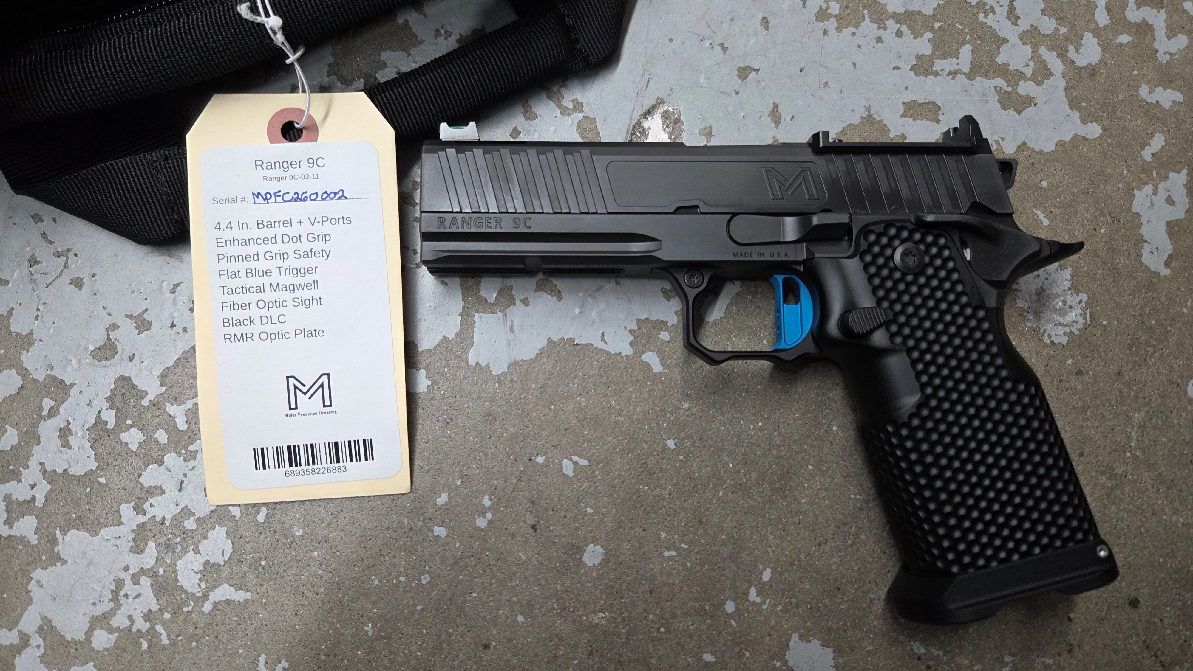 MILLER PRECISION FIREARMS RANGER 9C 9x19 NEW -img-0